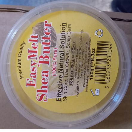 Easy Melt Shea Butter - White 180g